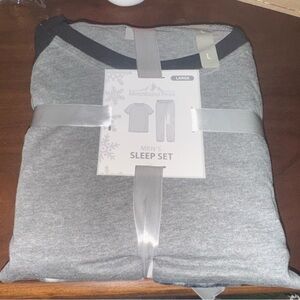 Men's Gray Sleep Set
